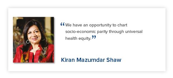 Kiran Mazumdar Shaw - Reimagining India’s Health System - The Lancet Citizens’ Commission